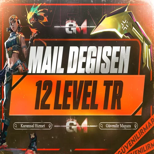 Valorant 12 Level TR Mail Değişen